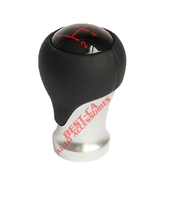 Кожена топка скоростен лост за Kia Picanto Rio (2011-2017) 5 скорости