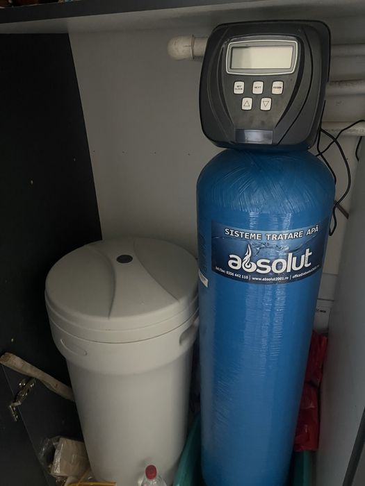 Vand filtru dedurizare apa cu vas de saramura