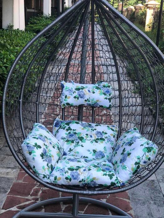 179лв.- Градинска люлка тип гнездо, яйце,ратан висяща