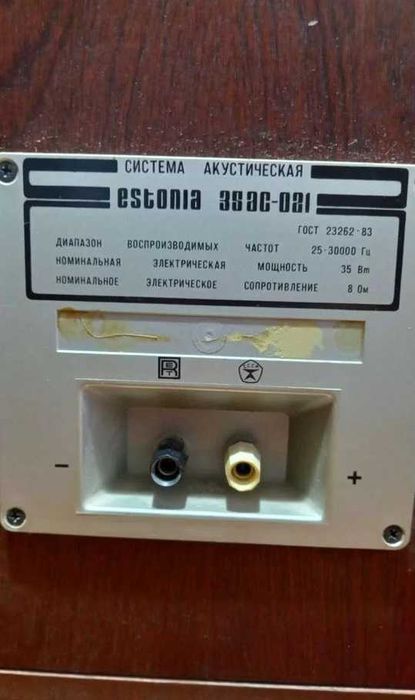 Акустическая система Эстония 35АС-021