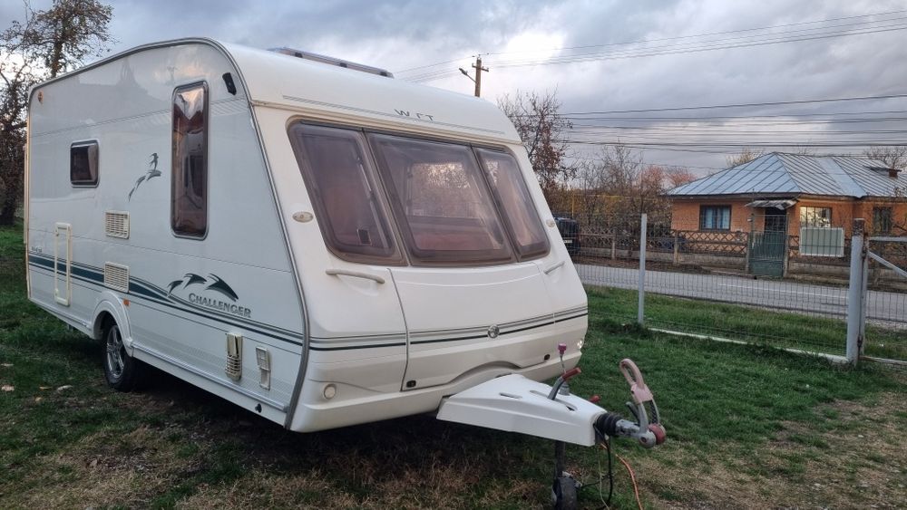 Rulota Swift Chellenger 460, 2004, Boiler gaz, Cabina dus in plastic