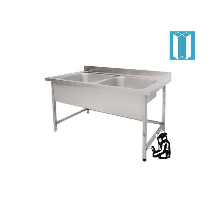 Мивка двойна  заварка