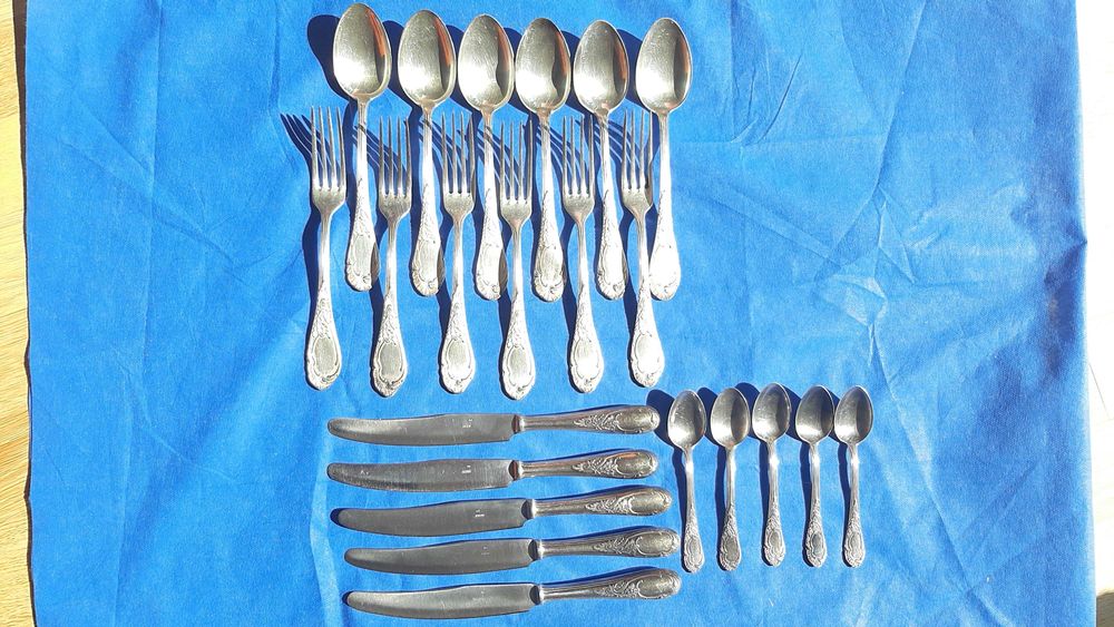 Tacamuri alpaca, 4 x seturi, URSS, marcate, 1960-65