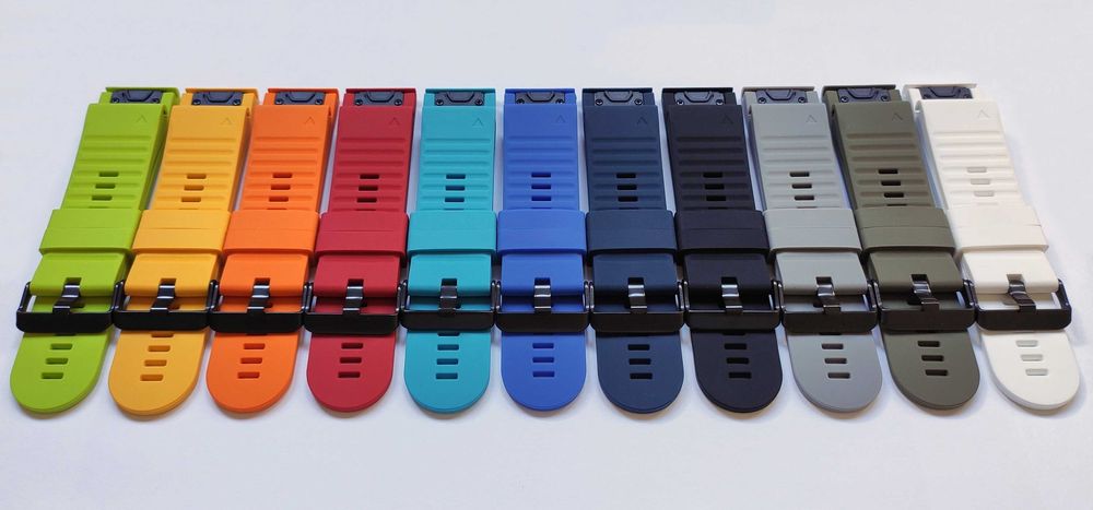 26мм силиконови каишки за GARMIN Fenix 8 (51mm), Fenix 7X, Fenix 6X...