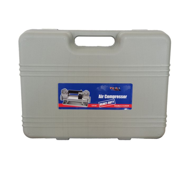 Компресор за гуми 12V, двуцилиндров, компресор за кола,микробуси и др.