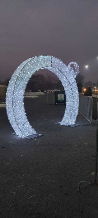 Новогоднее оформление | 3D-фигуры | Иллюминация