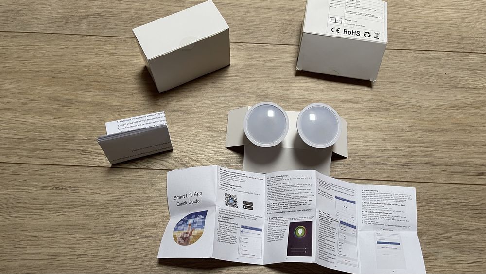 Bec Led Smart WiFi GU10 Livarno 280 790 LM Lunina Calda Rece 6000k