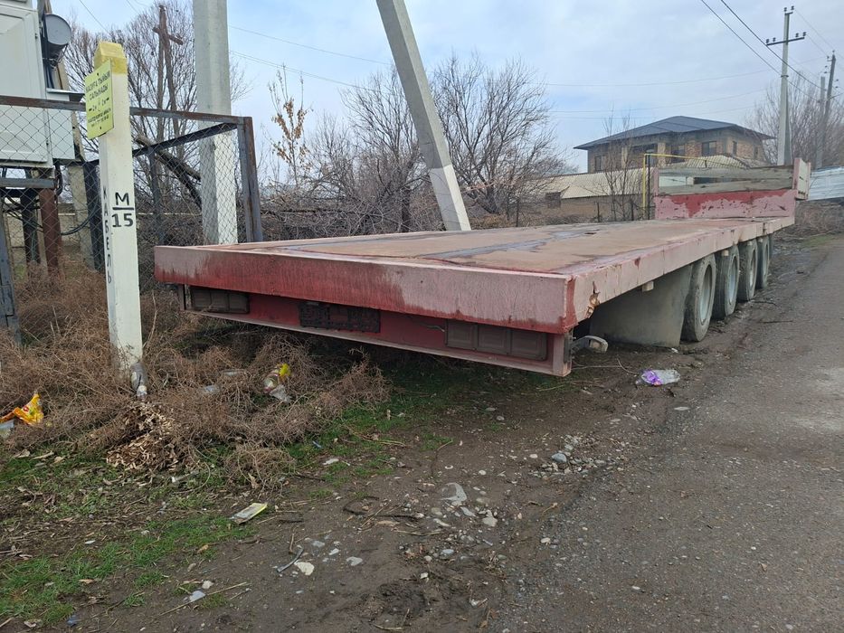 Трал площадка, полуприцеп