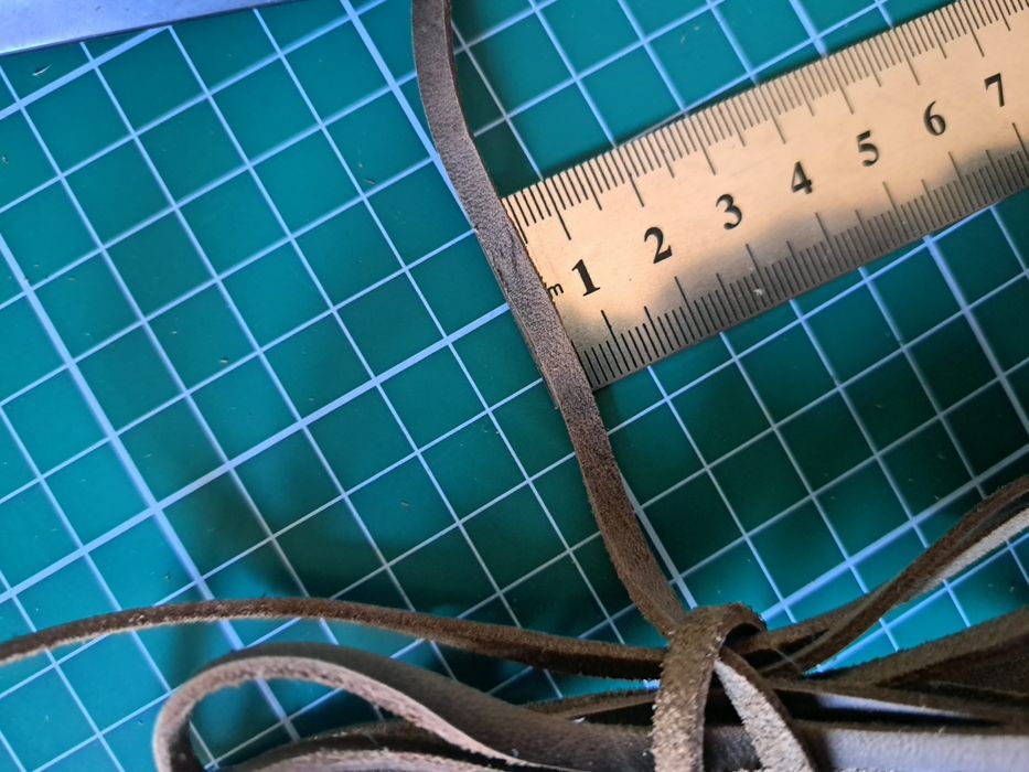 Șnur din piele de vita 1000 mm