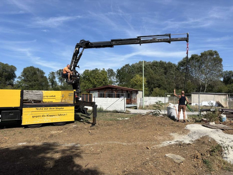 Кран с камион авто кран