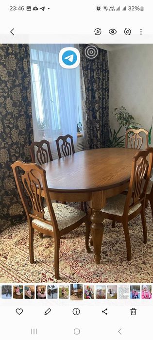 Стол со стульями