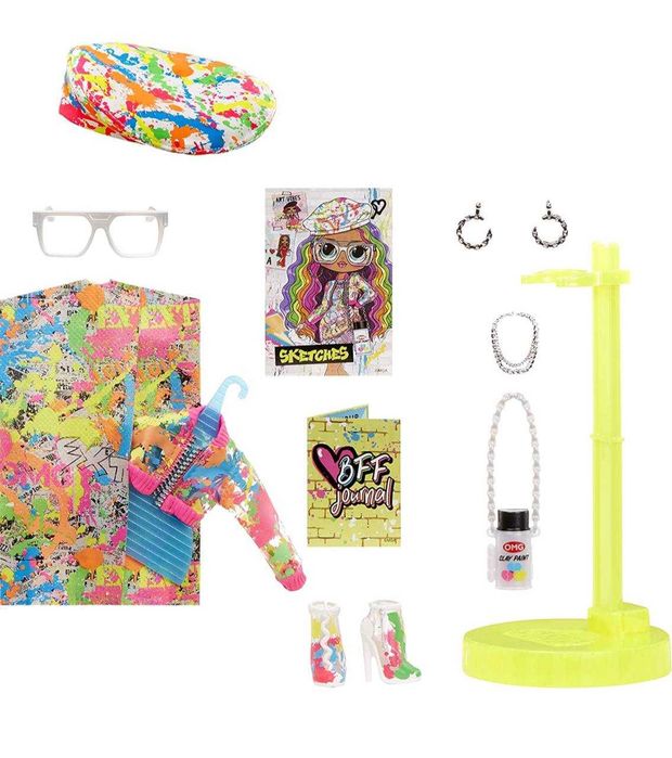 Кукла LOL Surprise OMG Sketches с 20 сюрпризами Лол США