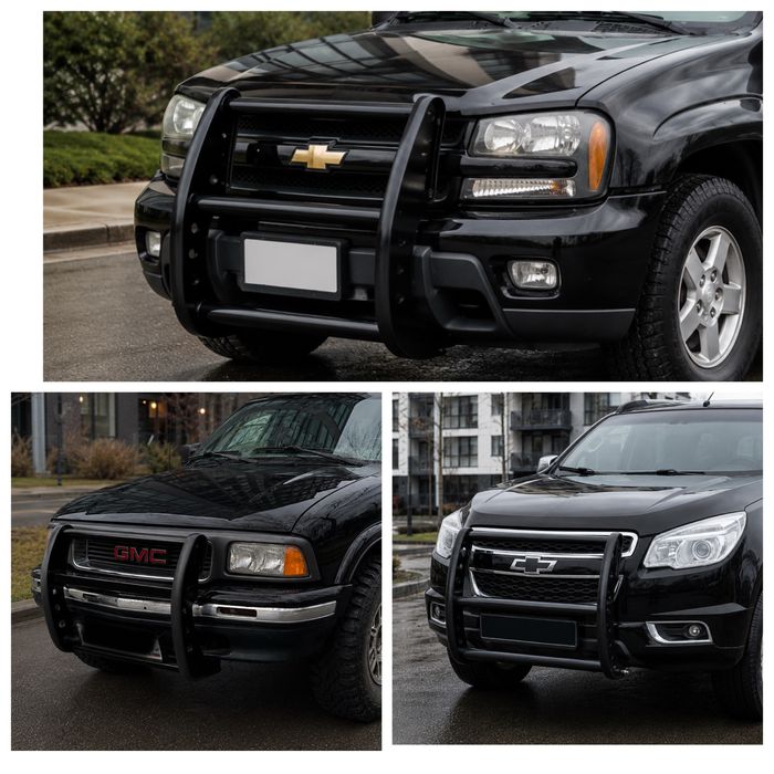 Защита бампера Таран Кенурин Chevrolet Trailblazer Blazer