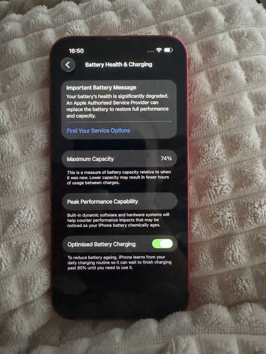 Iphone 13, 128 gb red