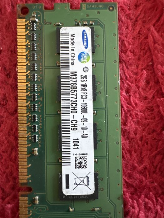Lot componente PC second hand - HDD 80GB, RAM DDR3 4GB (2x2GB), Cooler Intel
