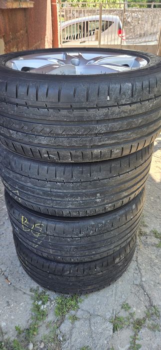 AUDU А6 , Q3 и Q5 джанти със летнии гуми 235/55/18 8J ET41 5x112 цо66,