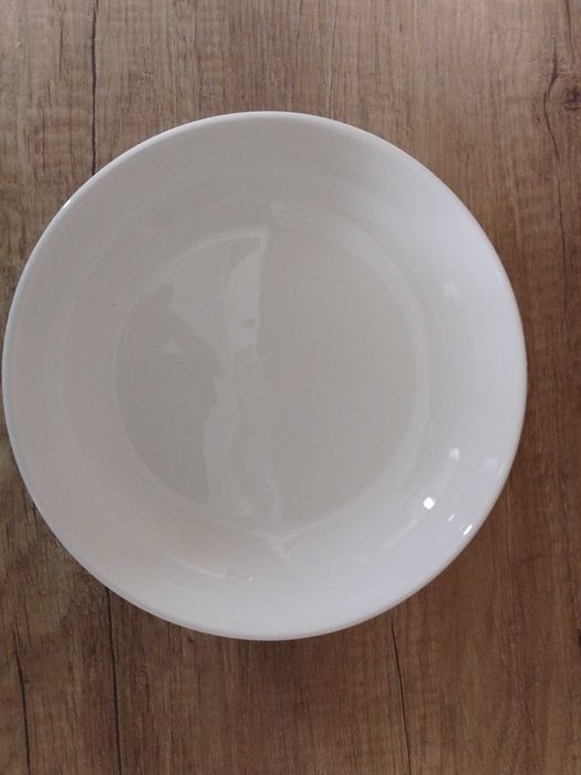 6 чинии за салата и паста, бели, 880 мл