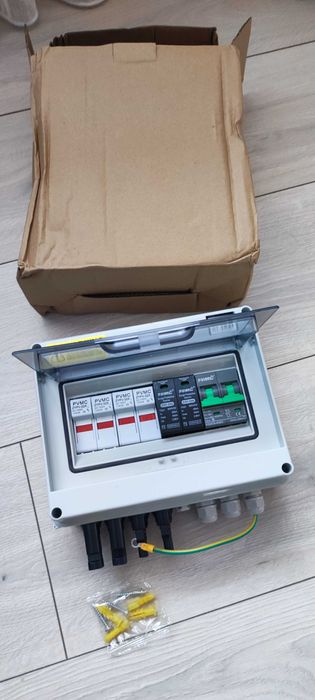 Tablou protectie Fotovoltaice pt 2 stringuri - Special pentru protectie incendii si fulgere