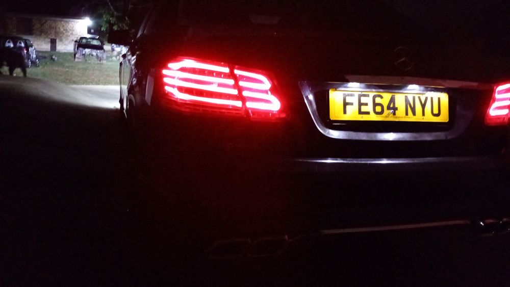 Задна броня за Mercedes W212 Facelift