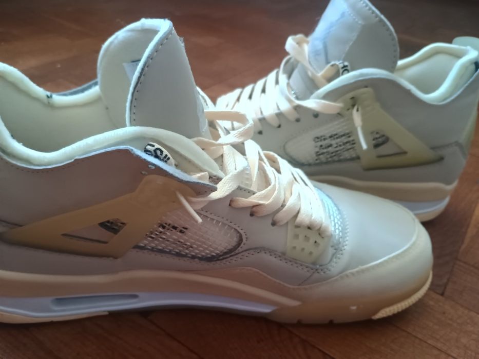 Маратонки Off-White x Air Jordan 4 Retro