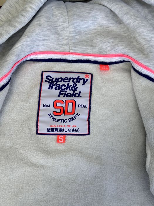 Дамско горнище / суичър SUPERDRY (Track & Field) - размер S, Отлично състояние