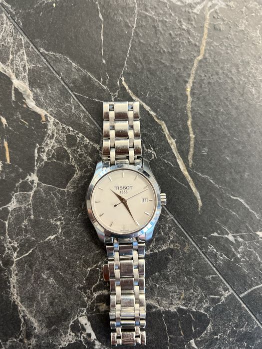 Ceas Damă Tissot 1853 Original – Quartz Oțel, Cadran Alb