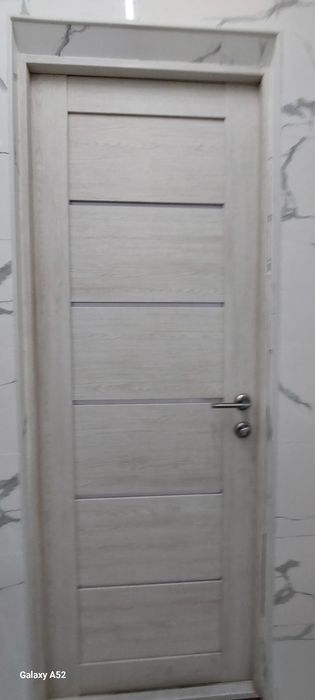 Zamok eshik pluntus perila o‘rnatamiz