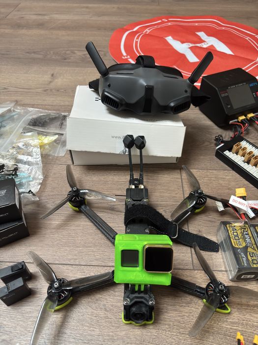KIT FPV COMPLET RTF – 2 DRONE DJI O3 – iFlight Nazgul DC5 ECO 6S + BetaFPV Pavo20 O3 ELRS + DJI Goggles Integra + RadioMaster Boxer ELRS + GoPro