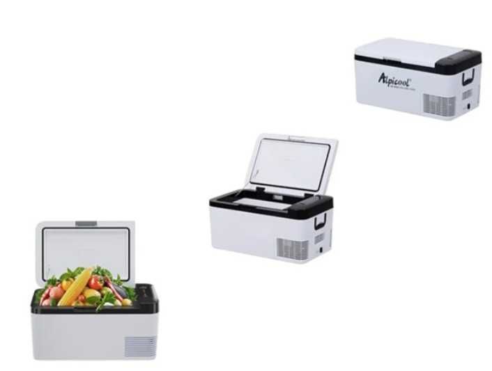 Хладилник с компресор+ фризер, 12-24-220V, 18литра