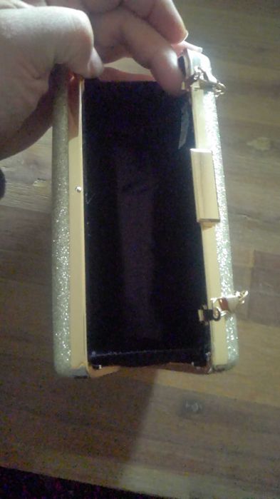 златен блясък малка чанта