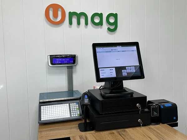 Умаг, вся оборудование для магазина? Кассовые оборудование