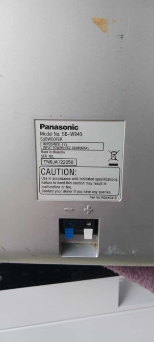 Panasonic  Passive Subwoofer  System