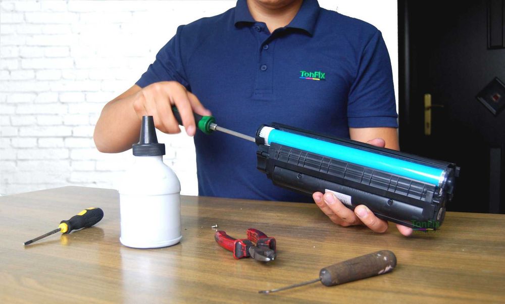 Kartrej zapravka va remont qilish xizmatlari