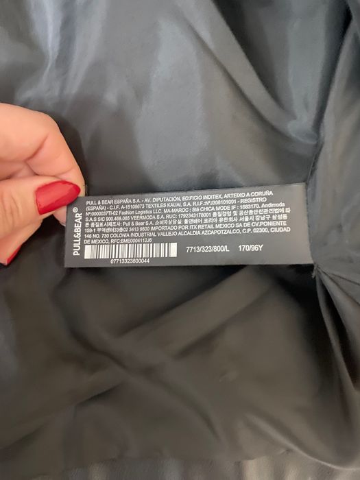 дамски кожено яке Pull&Bear