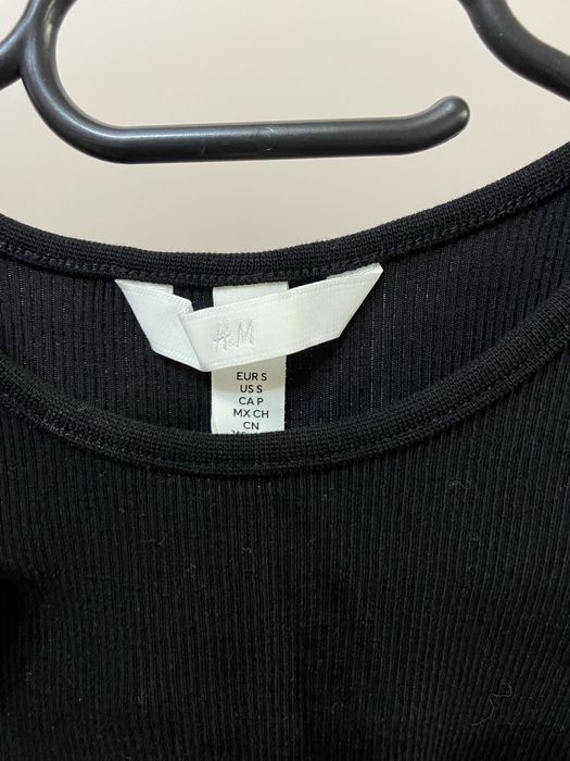 Черна рoкля от памук H&M