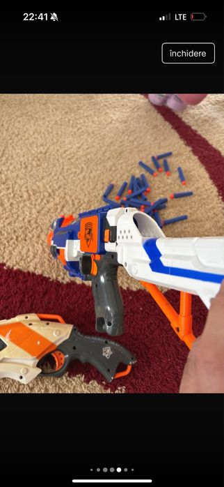 Pusti de jucarie Nerf
