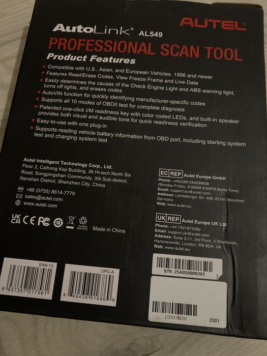 Tester scaner  OBDII