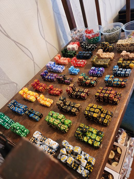 Зарики кости кубики игральные настольные игры