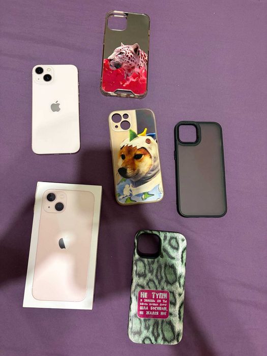 iPhone 13 розовый 128гб