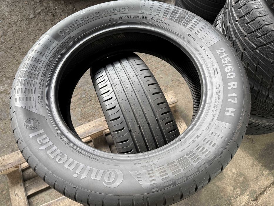 2x Anvelope Vara 215/60 r17 - Continental ContiEcoContact 5