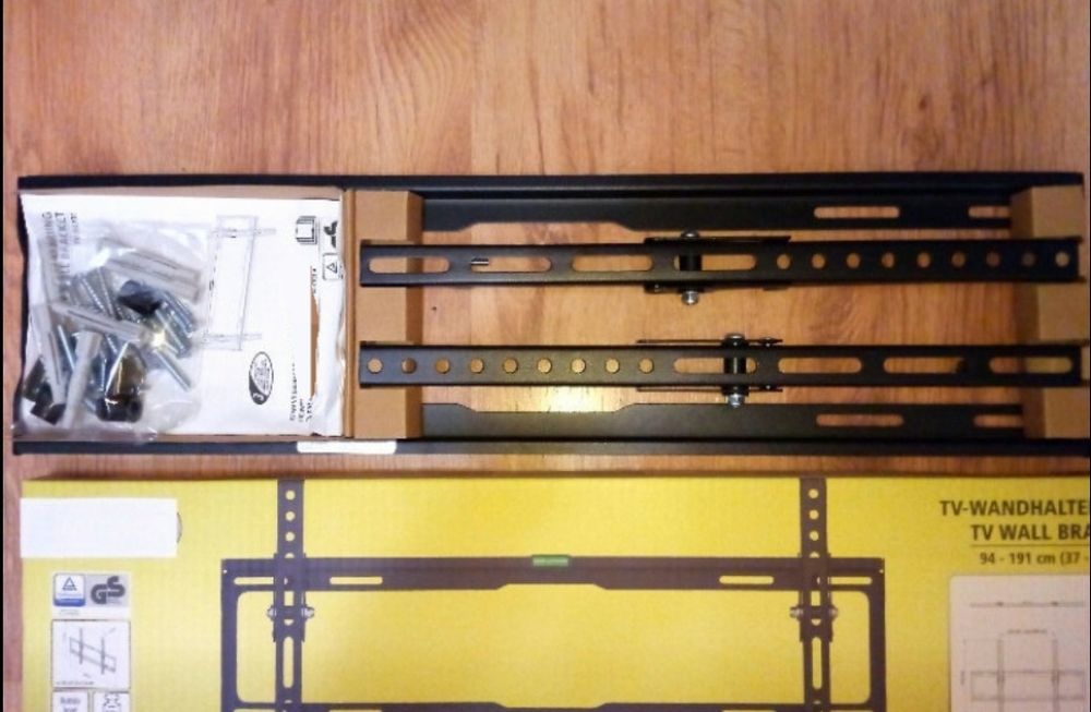 Suport de perete pentru TV - LCD/LED (plasma), reglabil, 94-191 cm,Nou