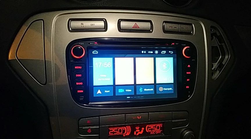 Мултимедия 7" DVD Android 12 за RAM FORD Focus Mondeo Transit C-Max K