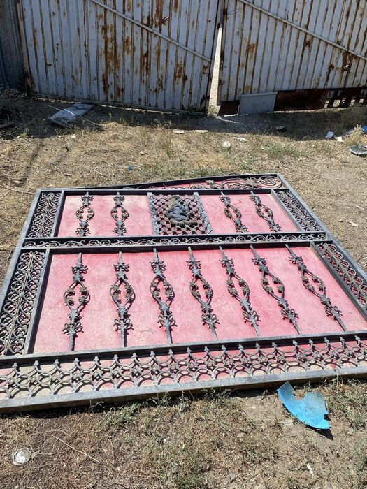 Варота б.у кованная толстые листы