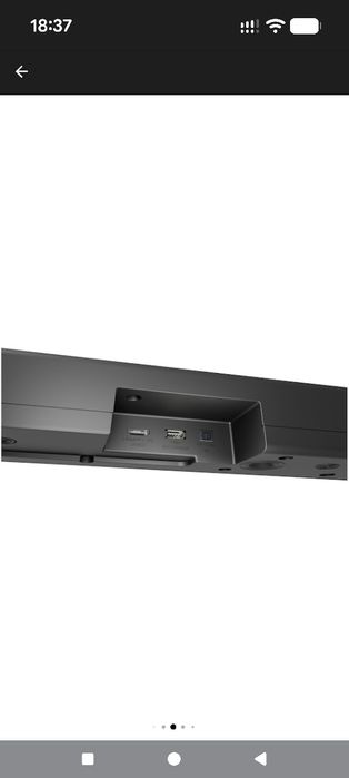 Soundbar LG S40TR, 4.1, 400W, AI Sound Pro, Kit surround wireless spate, Bluetooth, HDMI, USB, Negru