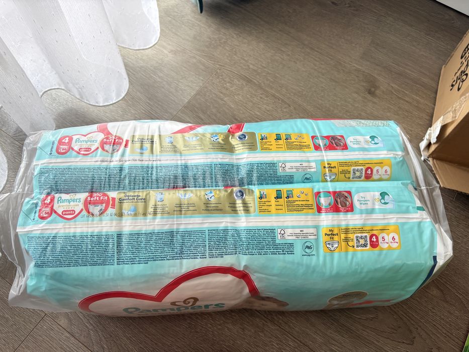 Pampers Premium Care scutece chilotel nr 4