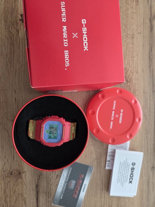 Casio G Shock Super Mario