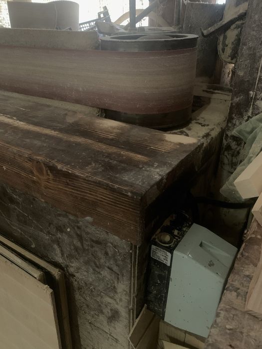 Вертикален лентов шлайф + вретено за абрихт