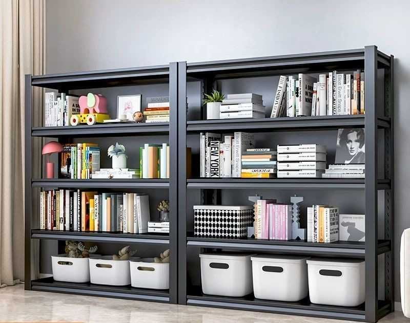 Turli o‘lchamdagi po‘lat etajerkalar mustahkam dizayn