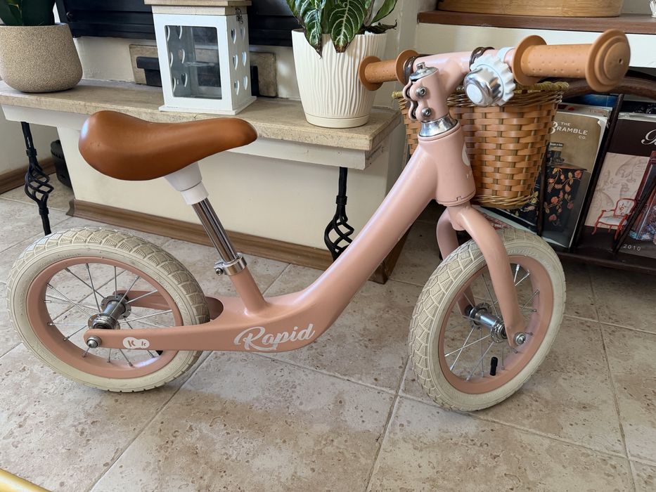 Колело за балансиране KinderKraft - Rapid, розово