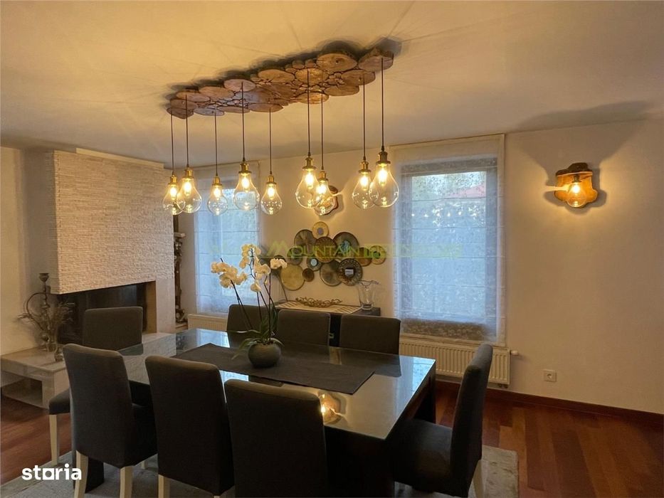 Corbeanca, vila pe colt, 9 camere, sauna